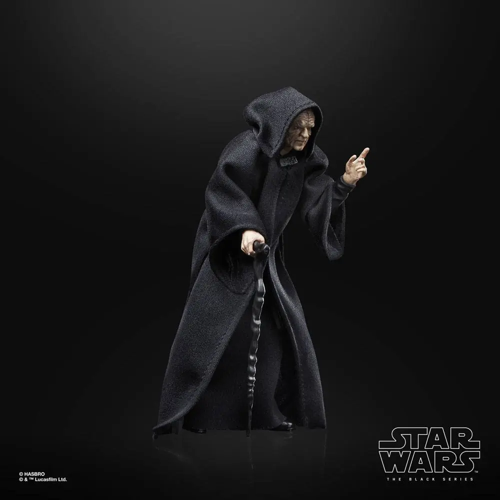 Star Wars Episode VI 40th Anniversary Black Series Actionfigur The Emperor 15 cm Produktfoto