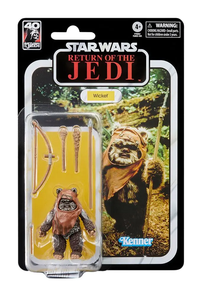 Star Wars Episode VI 40th Anniversary Black Series Actionfigur Wicket 15 cm Produktfoto