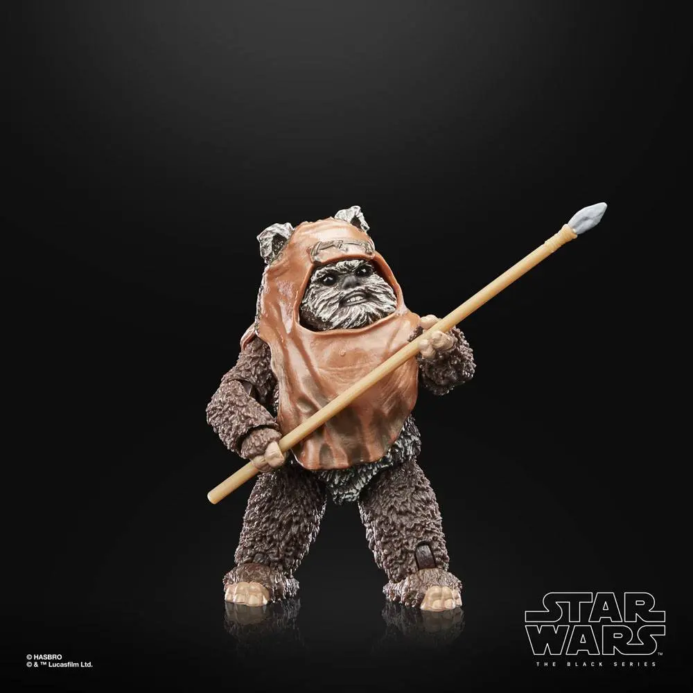 Star Wars Episode VI 40th Anniversary Black Series Actionfigur Wicket 15 cm Produktfoto