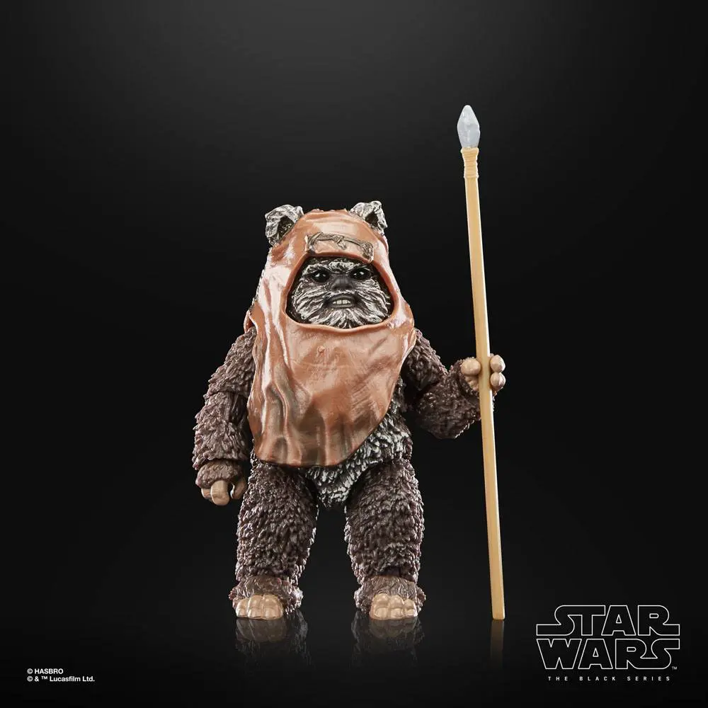 Star Wars Episode VI 40th Anniversary Black Series Actionfigur Wicket 15 cm Produktfoto