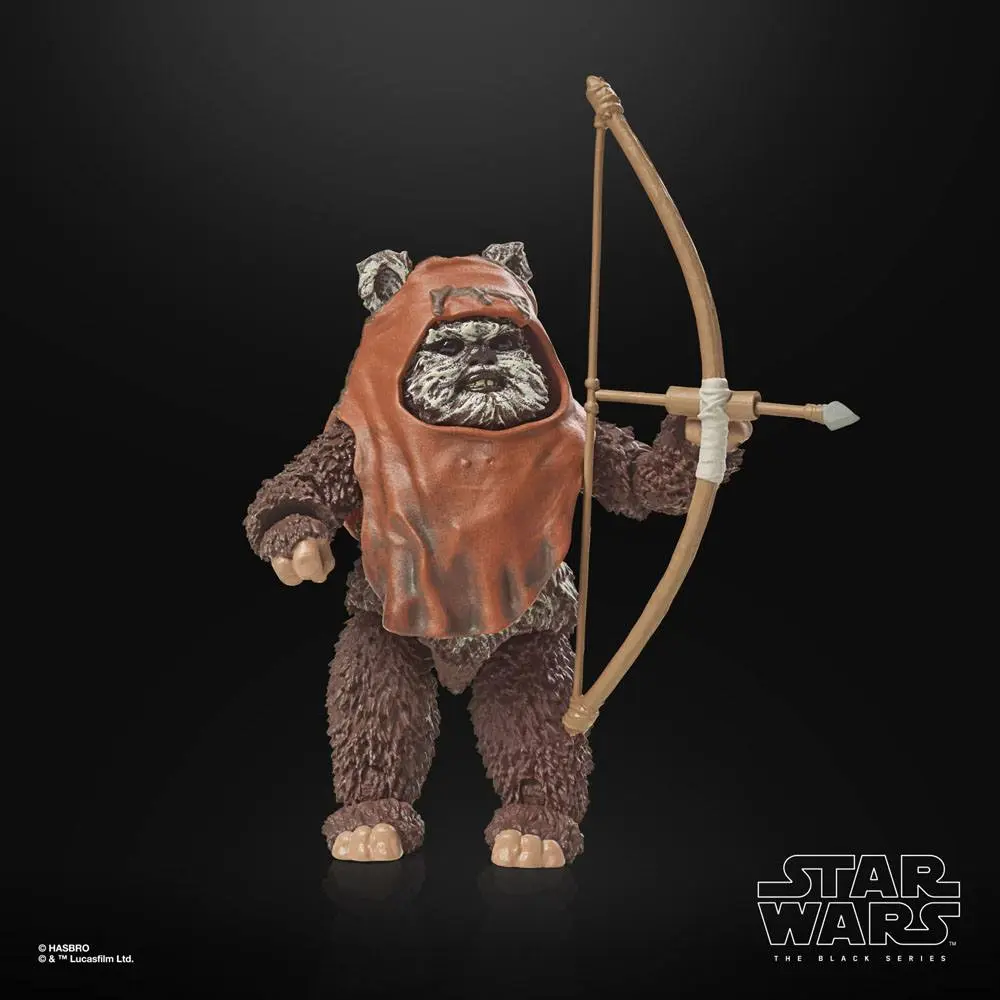 Star Wars Episode VI 40th Anniversary Black Series Actionfigur Wicket 15 cm Produktfoto