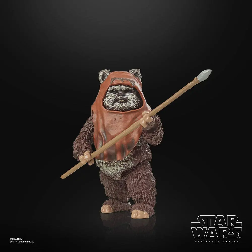 Star Wars Episode VI 40th Anniversary Black Series Actionfigur Wicket 15 cm Produktfoto