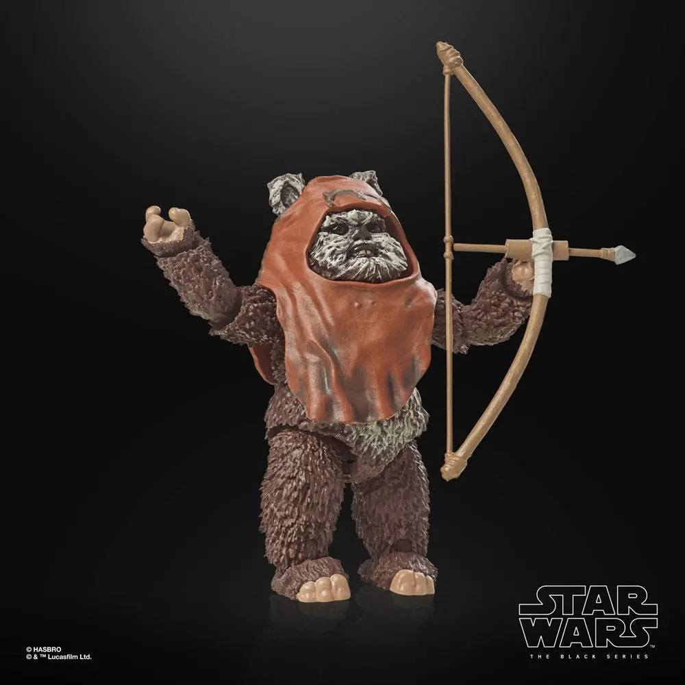 Star Wars Episode VI 40th Anniversary Black Series Actionfigur Wicket 15 cm Produktfoto