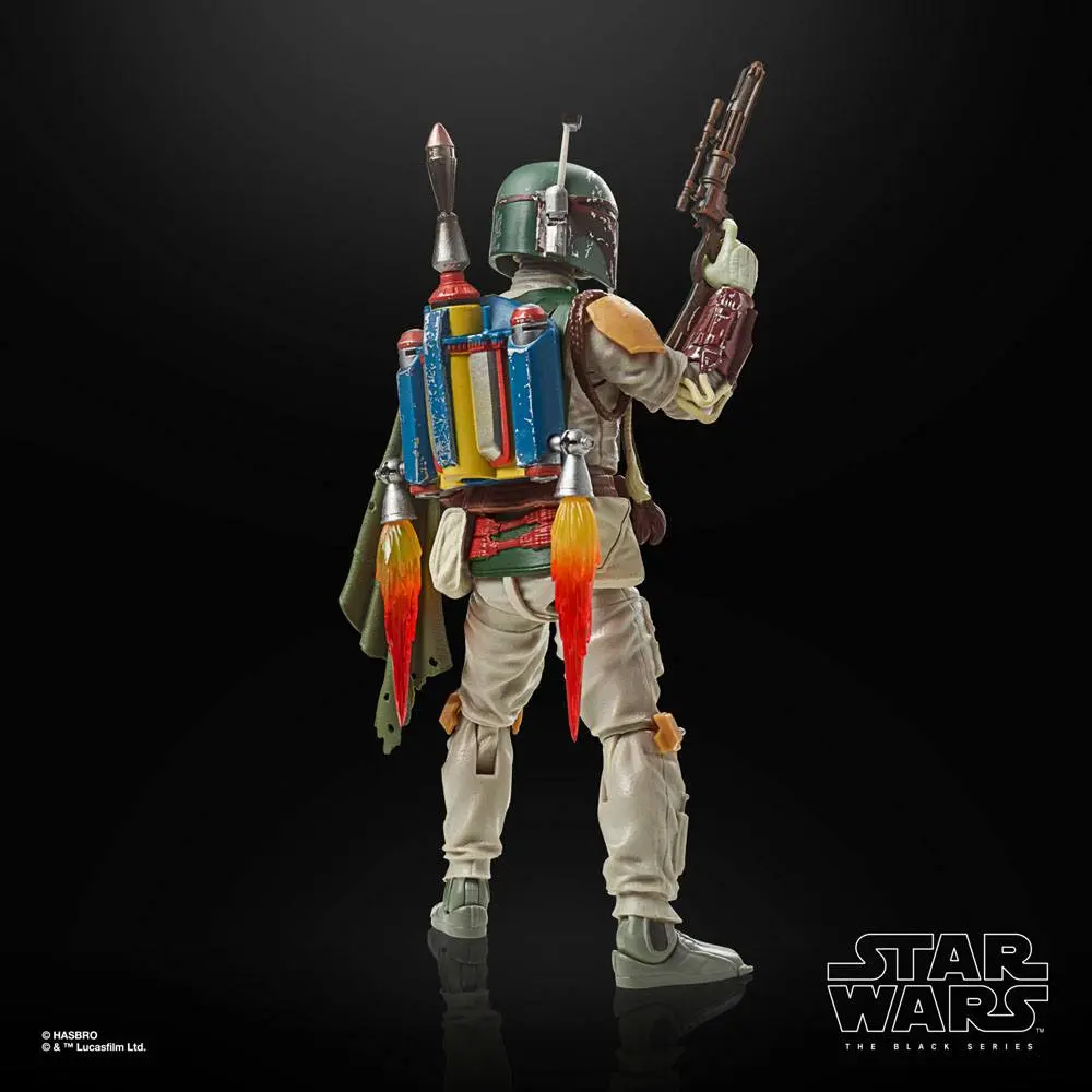 Star Wars Episode VI 40th Anniversary Black Series Deluxe Actionfigur Boba Fett 15 cm Produktfoto