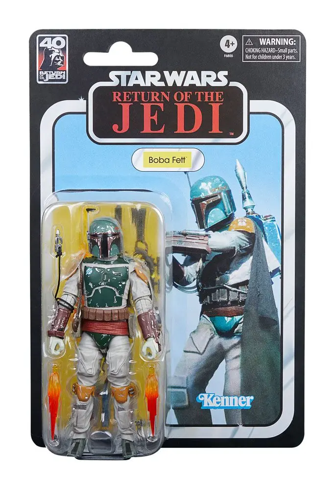 Star Wars Episode VI 40th Anniversary Black Series Deluxe Actionfigur Boba Fett 15 cm Produktfoto