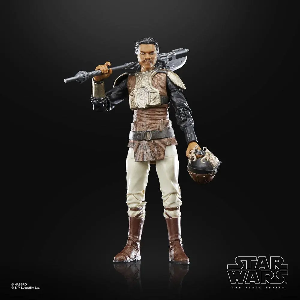 Star Wars Episode VI 40th Anniversary Black Series Actionfigur Lando Calrissian (Skiff Guard) 15 cm Produktfoto