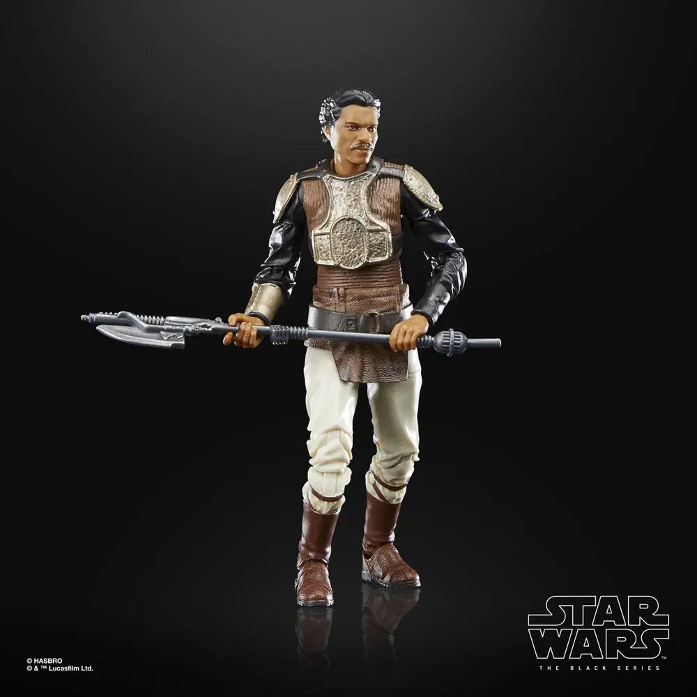 Star Wars Episode VI 40th Anniversary Black Series Actionfigur Lando Calrissian (Skiff Guard) 15 cm Produktfoto