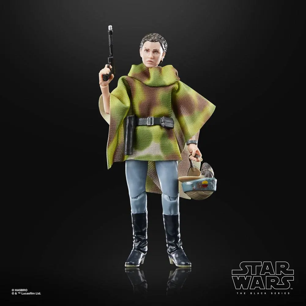 Star Wars Episode VI 40th Anniversary Black Series Actionfigur Princess Leia (Endor) 15 cm Produktfoto