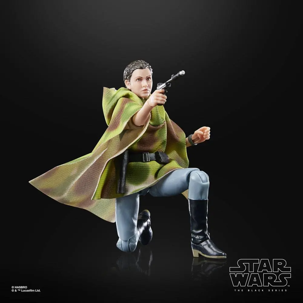 Star Wars Episode VI 40th Anniversary Black Series Actionfigur Princess Leia (Endor) 15 cm Produktfoto
