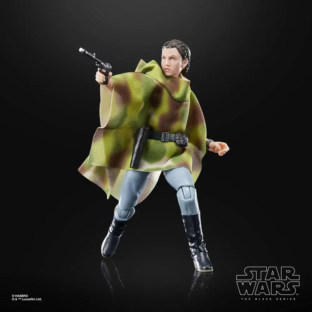 Star Wars Episode VI 40th Anniversary Black Series Actionfigur Princess Leia (Endor) 15 cm Produktfoto