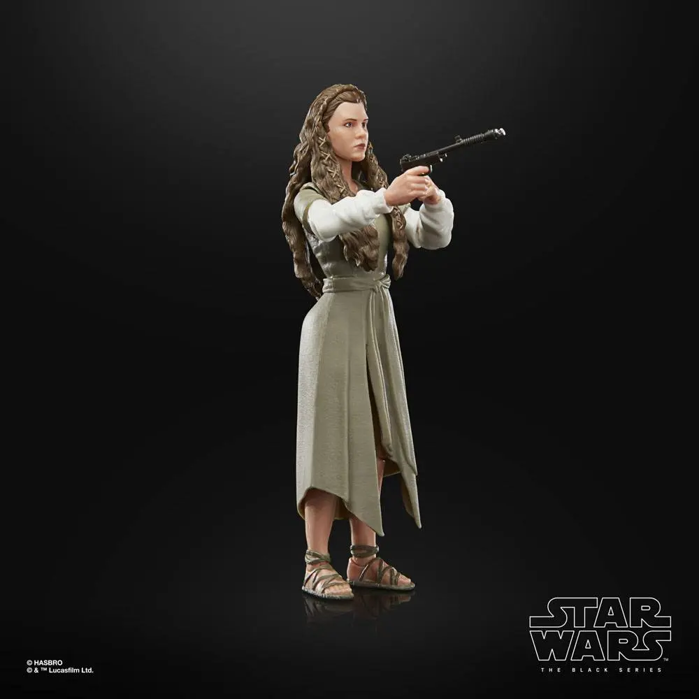Star Wars Episode VI Black Series Actionfigur 2022 Princess Leia (Ewok Village) 15 cm termékfotó