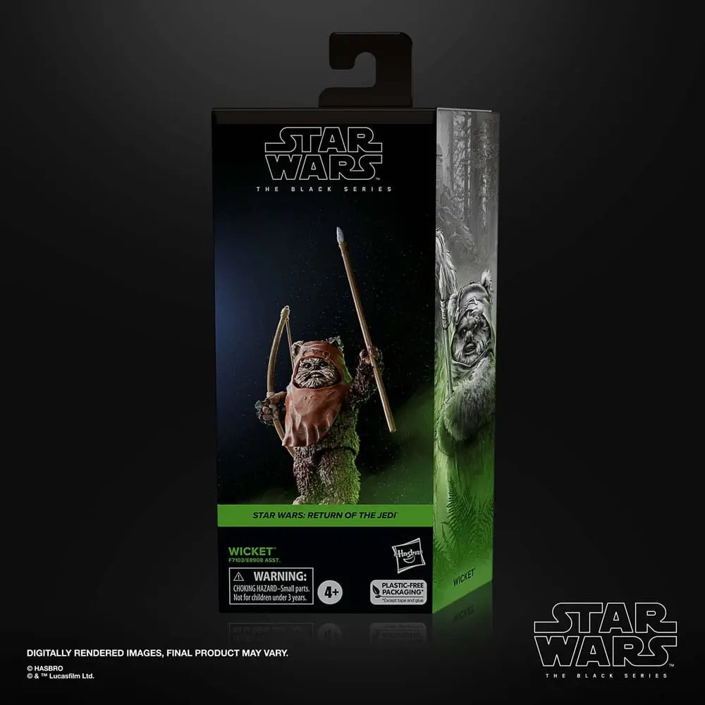 Star Wars Episode VI Black Series Actionfigur Wicket Produktfoto