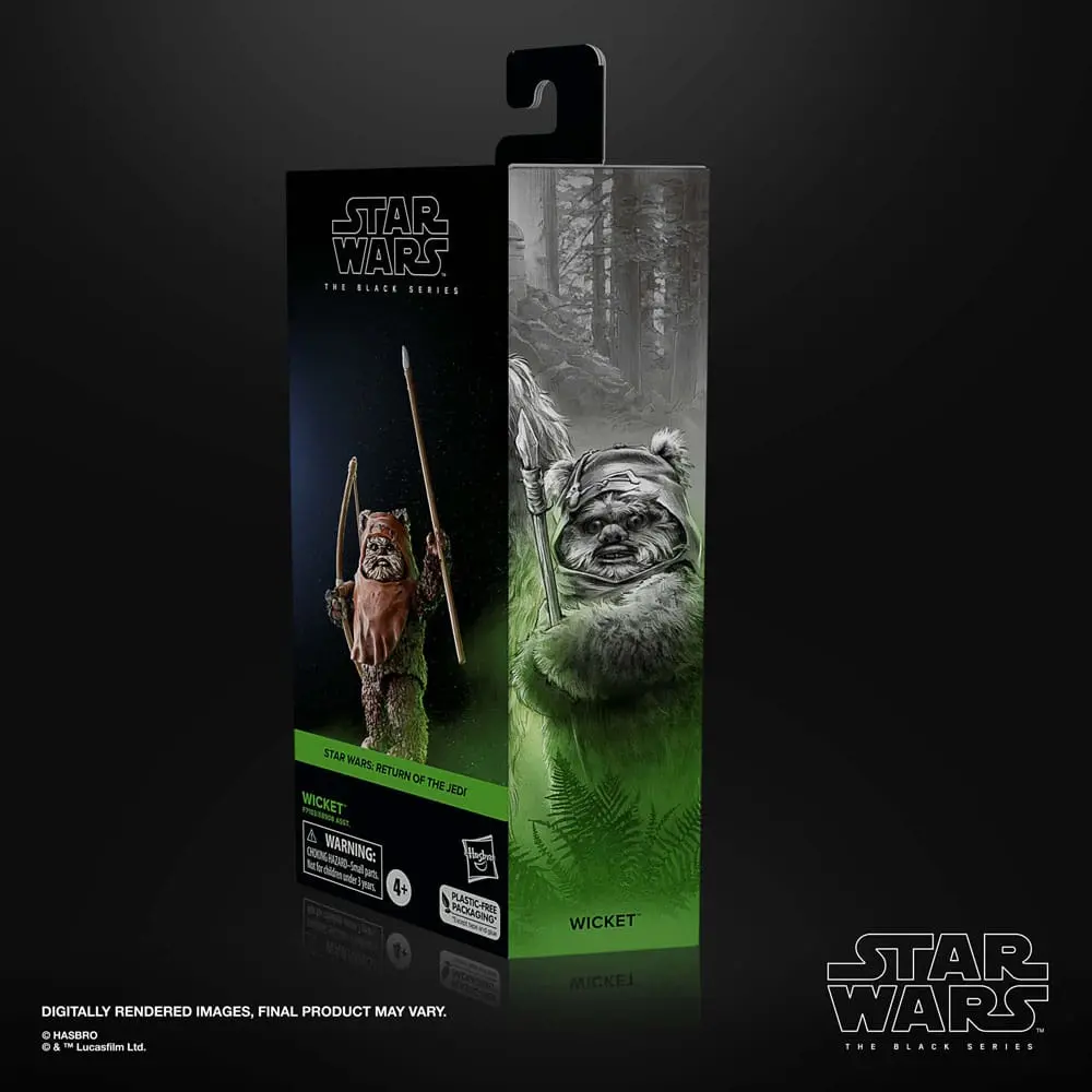 Star Wars Episode VI Black Series Actionfigur Wicket Produktfoto