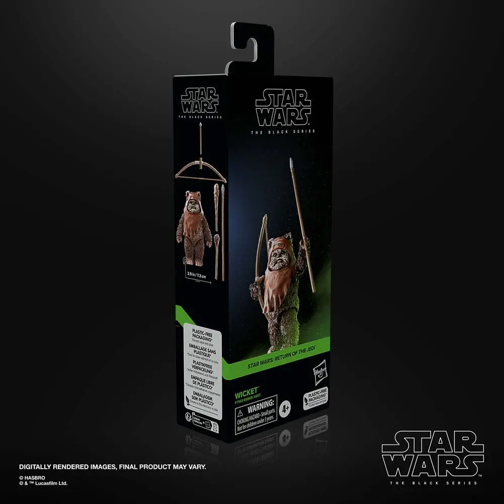 Star Wars Episode VI Black Series Actionfigur Wicket Produktfoto