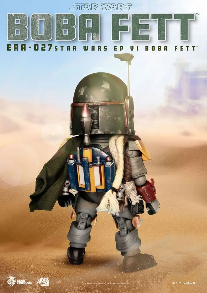 Star Wars Episode VI Egg Attack Actionfigur Boba Fett 16 cm Produktfoto