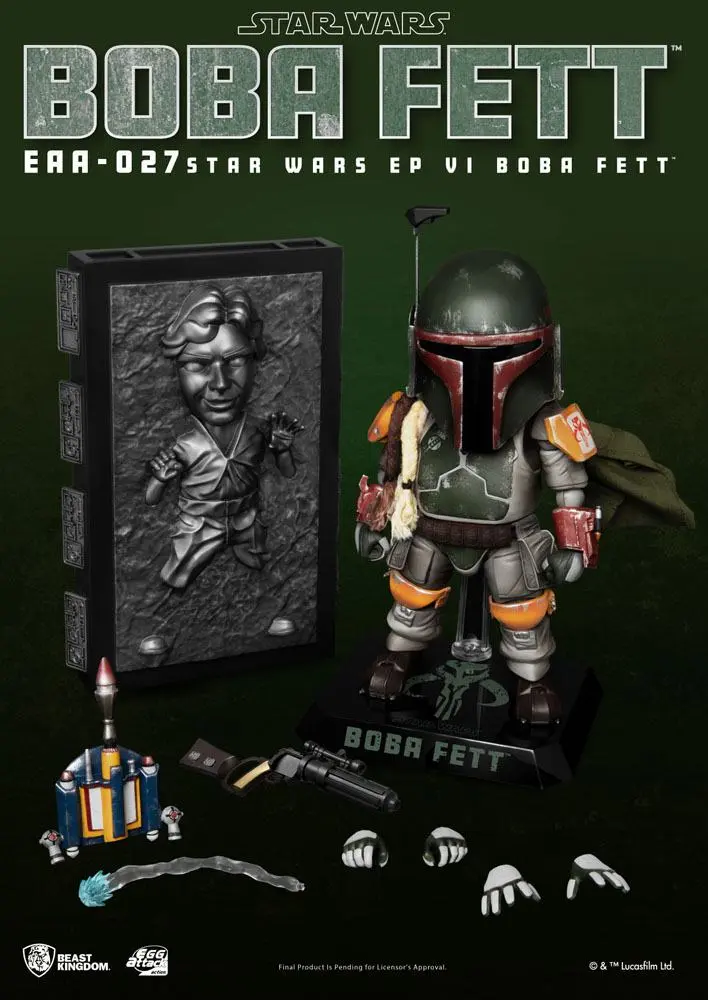 Star Wars Episode VI Egg Attack Actionfigur Boba Fett 16 cm Produktfoto