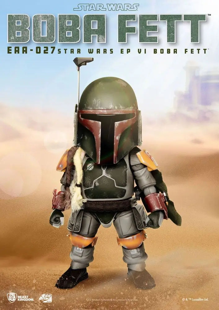 Star Wars Episode VI Egg Attack Actionfigur Boba Fett 16 cm Produktfoto