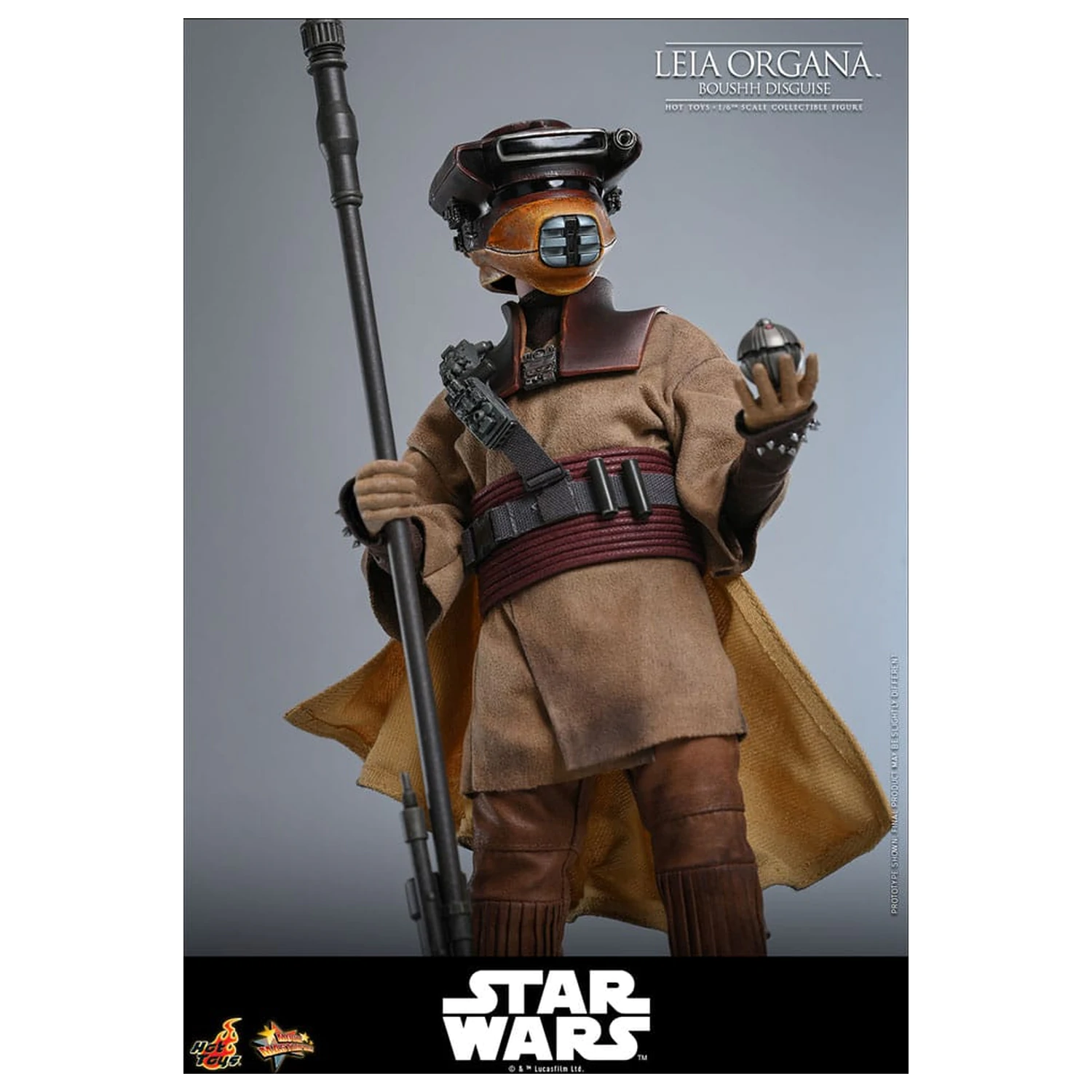 Star Wars Episode VI Movie Masterpiece Action Figur 1/6 Leia Organa (Boushh Disguise) 27 cm Produktfoto