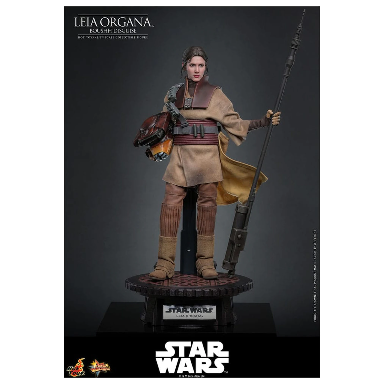 Star Wars Episode VI Movie Masterpiece Action Figur 1/6 Leia Organa (Boushh Disguise) 27 cm Produktfoto