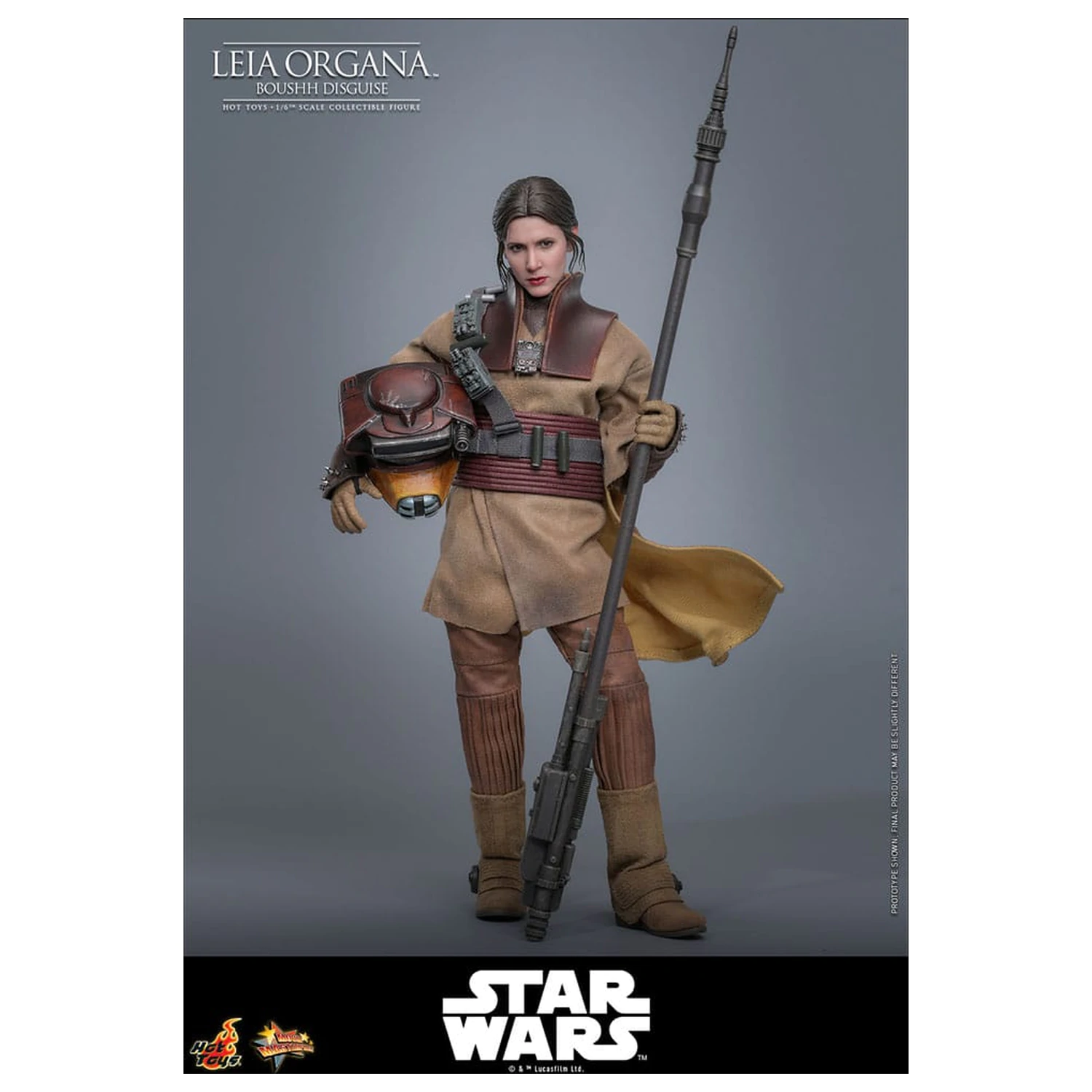Star Wars Episode VI Movie Masterpiece Action Figur 1/6 Leia Organa (Boushh Disguise) 27 cm Produktfoto