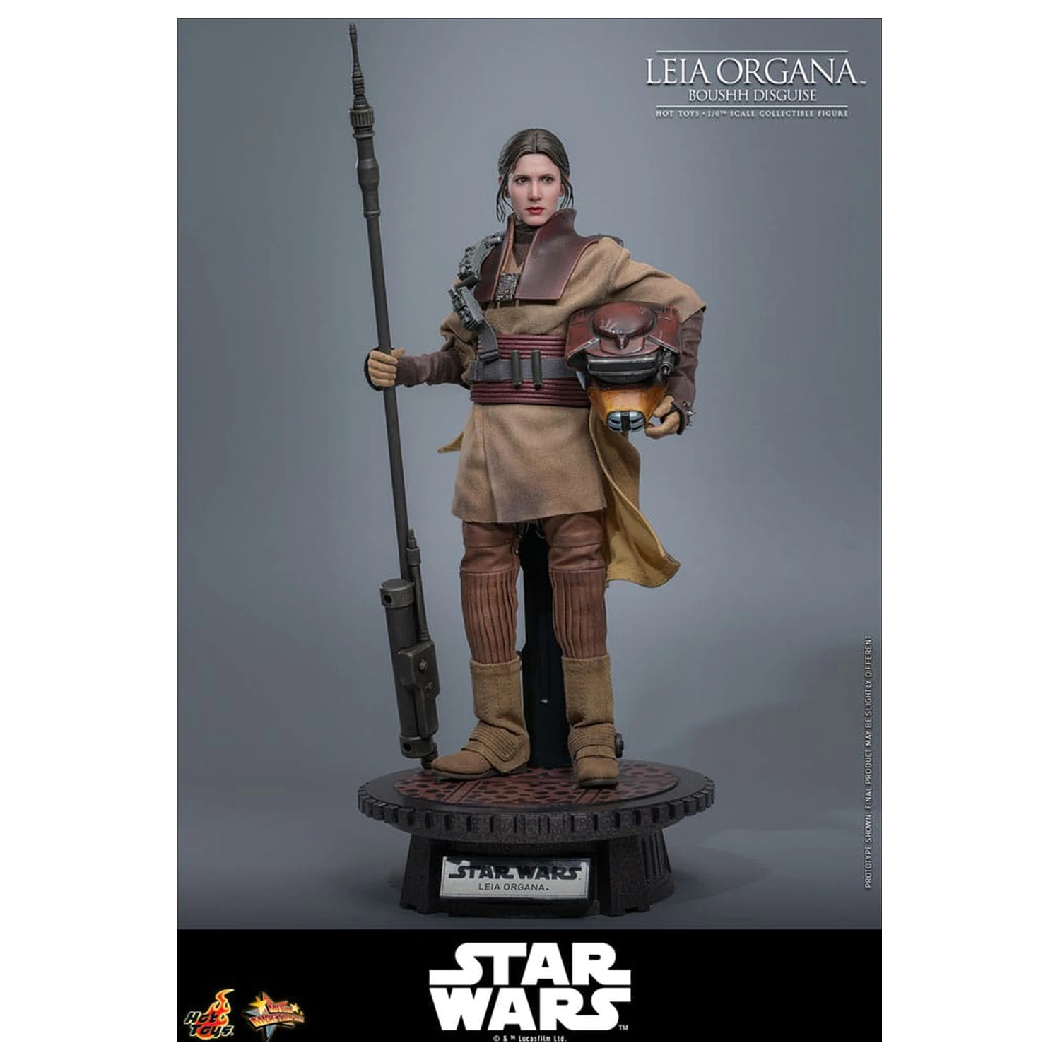 Star Wars Episode VI Movie Masterpiece Action Figur 1/6 Leia Organa (Boushh Disguise) 27 cm Produktfoto