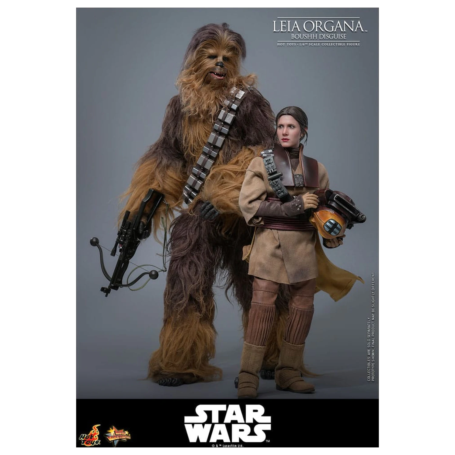 Star Wars Episode VI Movie Masterpiece Action Figur 1/6 Leia Organa (Boushh Disguise) 27 cm Produktfoto