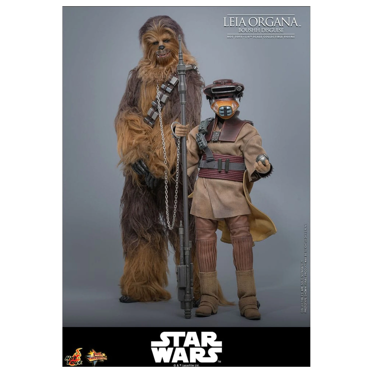 Star Wars Episode VI Movie Masterpiece Action Figur 1/6 Leia Organa (Boushh Disguise) 27 cm Produktfoto