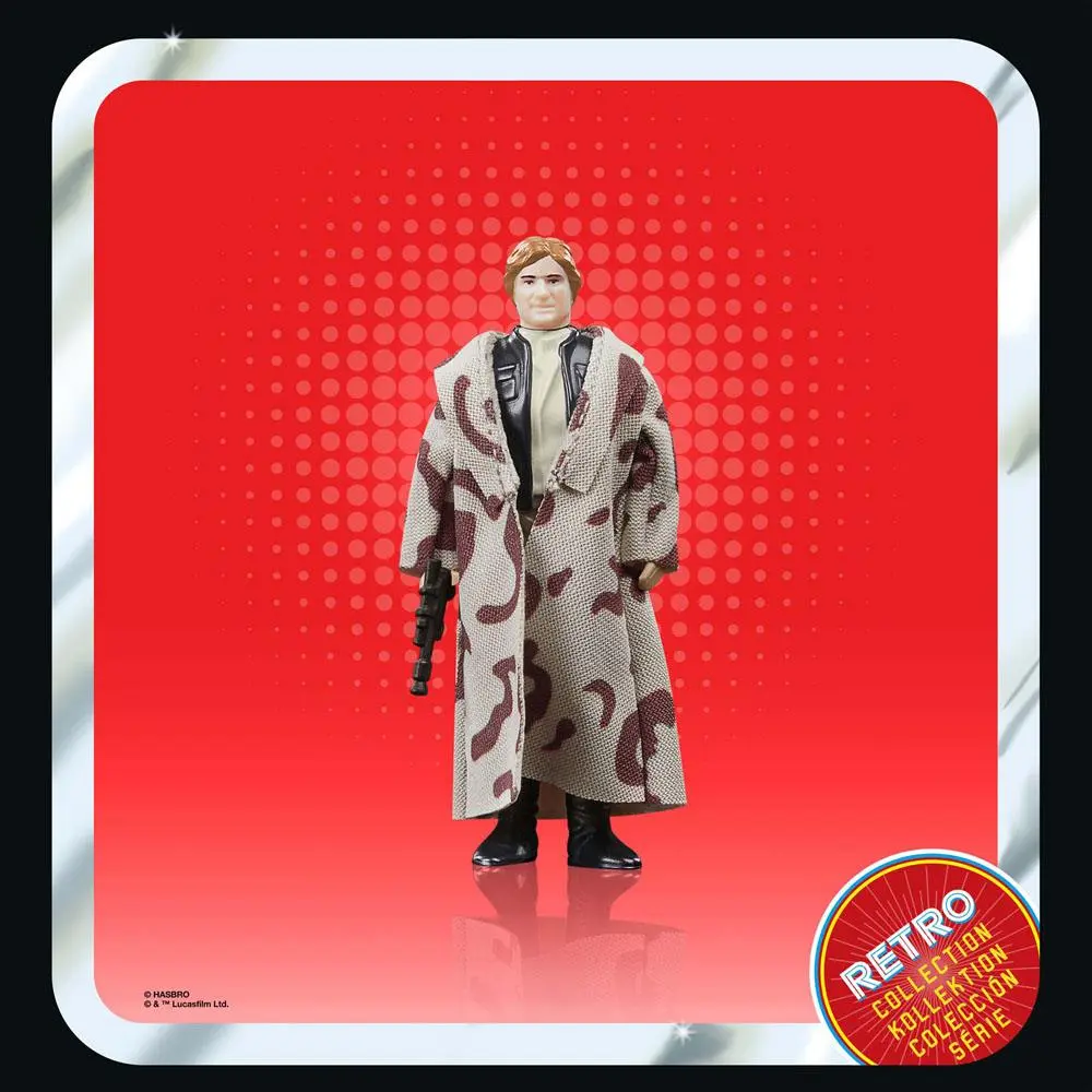 Star Wars Episode VI Retro Collection Actionfigur Han Solo (Endor) 10 cm Produktfoto