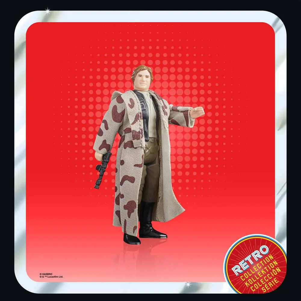 Star Wars Episode VI Retro Collection Actionfigur Han Solo (Endor) 10 cm Produktfoto