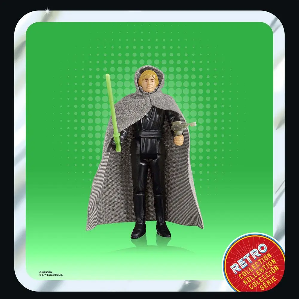Star Wars Episode VI Retro Collection Action Figur Luke Skywalker (Jedi Knight) 10 cm Produktfoto