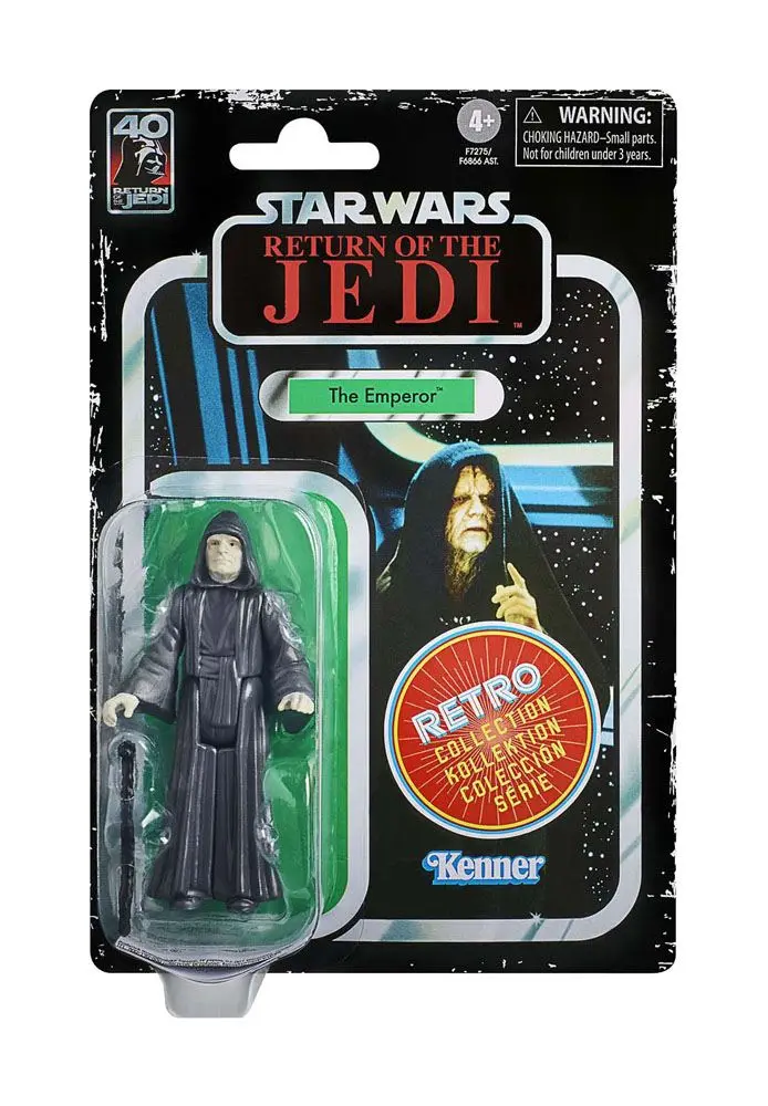 Star Wars Episode VI Retro Collection Actionfigur The Emperor 10 cm Produktfoto