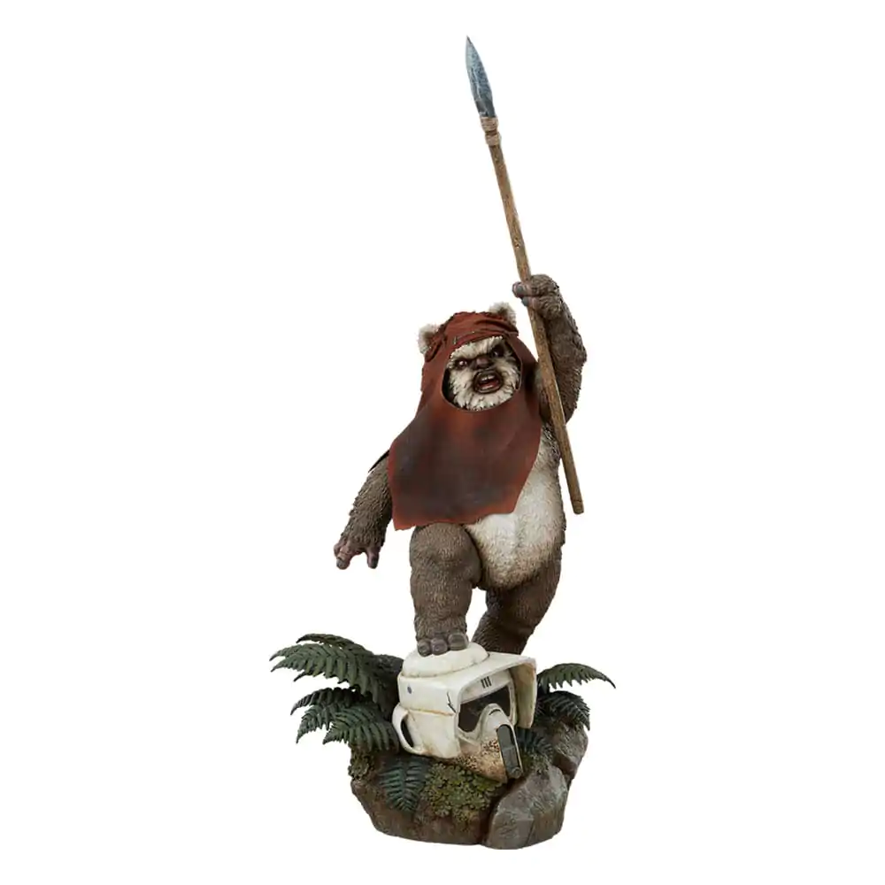 Star Wars: Episode VI - Return of the Jedi Premium Format Statue Wicket 46 cm Produktfoto