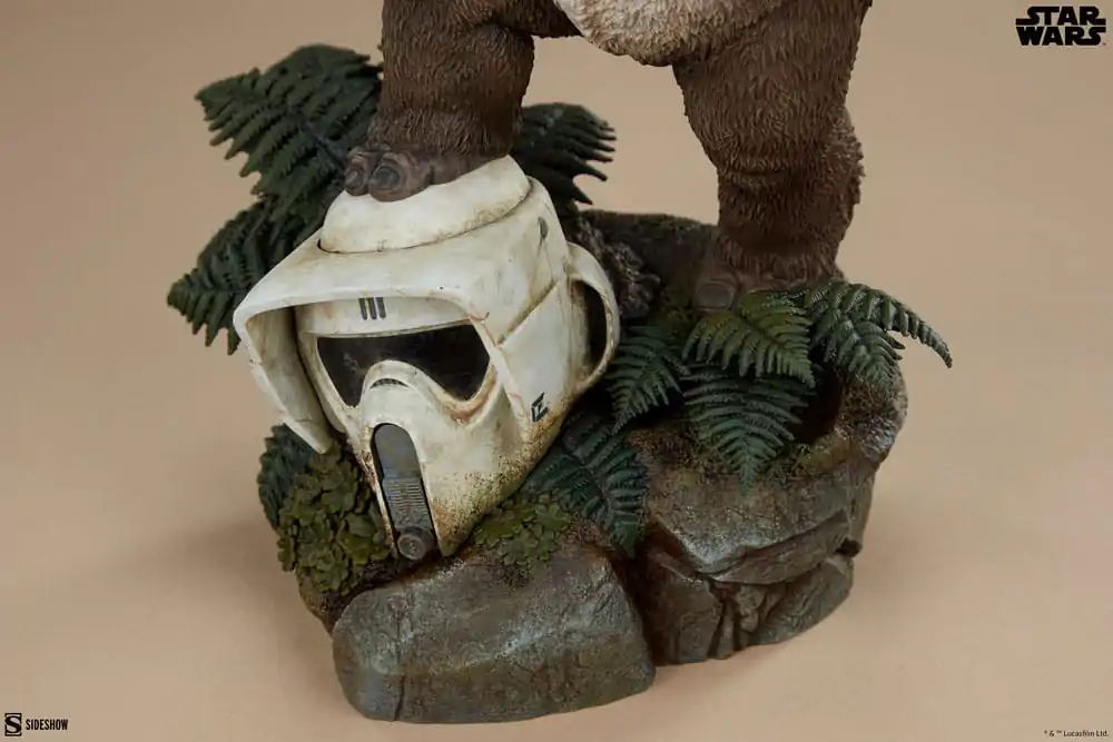 Star Wars: Episode VI - Return of the Jedi Premium Format Statue Wicket 46 cm Produktfoto