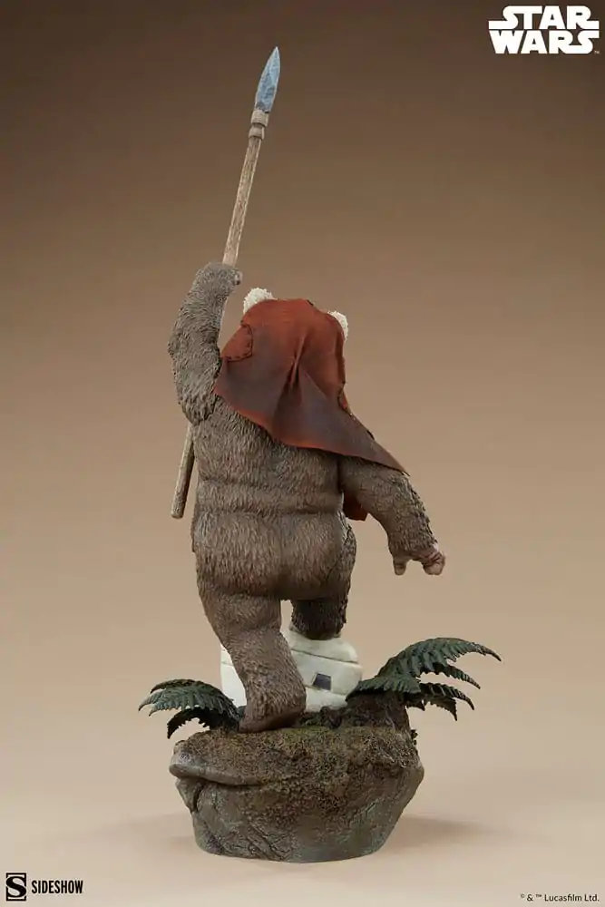Star Wars: Episode VI - Return of the Jedi Premium Format Statue Wicket 46 cm Produktfoto
