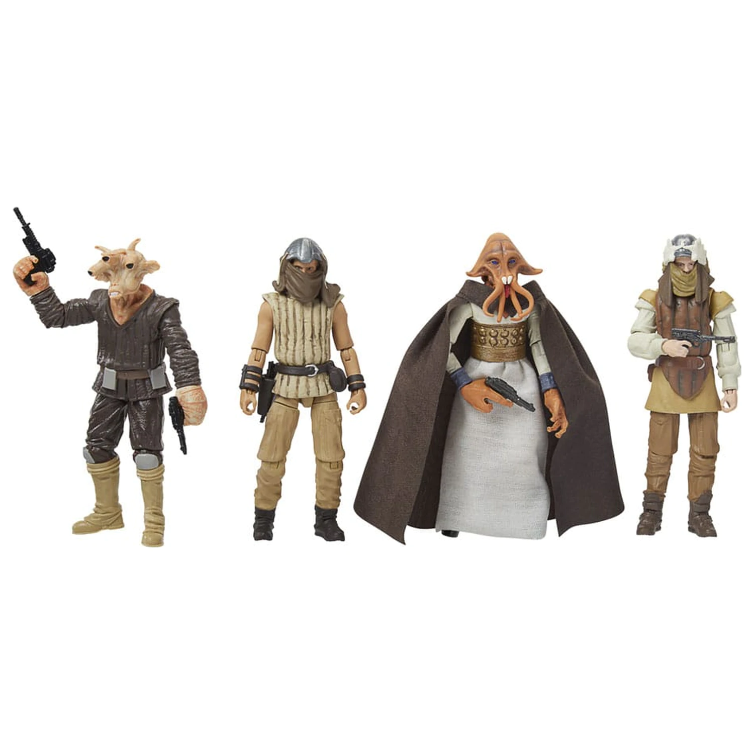 Star Wars Episode VI Vintage Collection Actionfiguren 4er-Pack Jabba's Court Denizens 10 cm Produktfoto