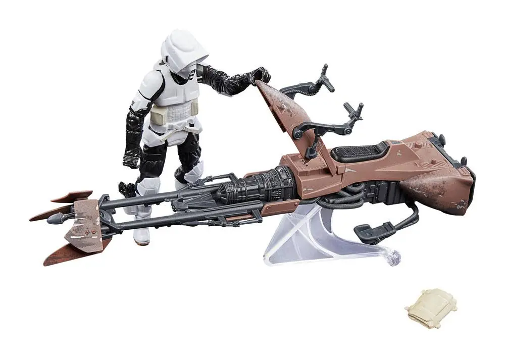 Star Wars Episode VI Vintage Collection Fahrzeug mit Figur Speeder Bike & Scout Trooper termékfotó