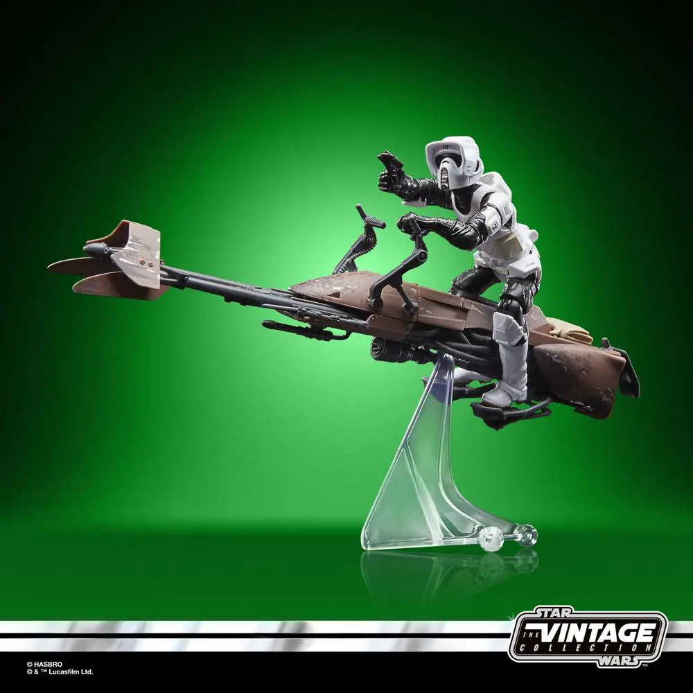 Star Wars Episode VI Vintage Collection Fahrzeug mit Figur Speeder Bike & Scout Trooper termékfotó