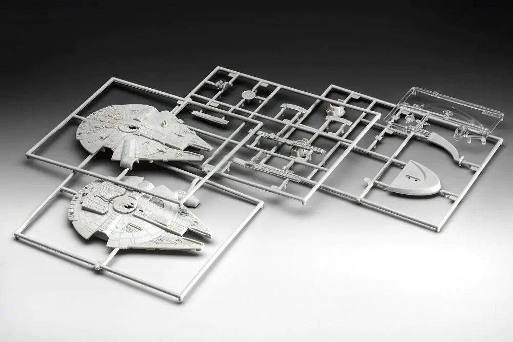 Star Wars Episode VII Modellbausatz 1/241 Millennium Falcon 10 cm termékfotó