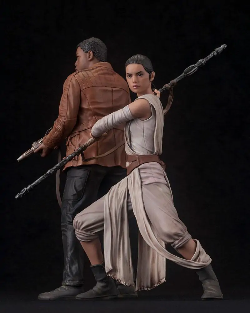 Star Wars Episode VII ARTFX+ Statuen-Doppelpack Rey & Finn 15 - 18 cm Produktfoto