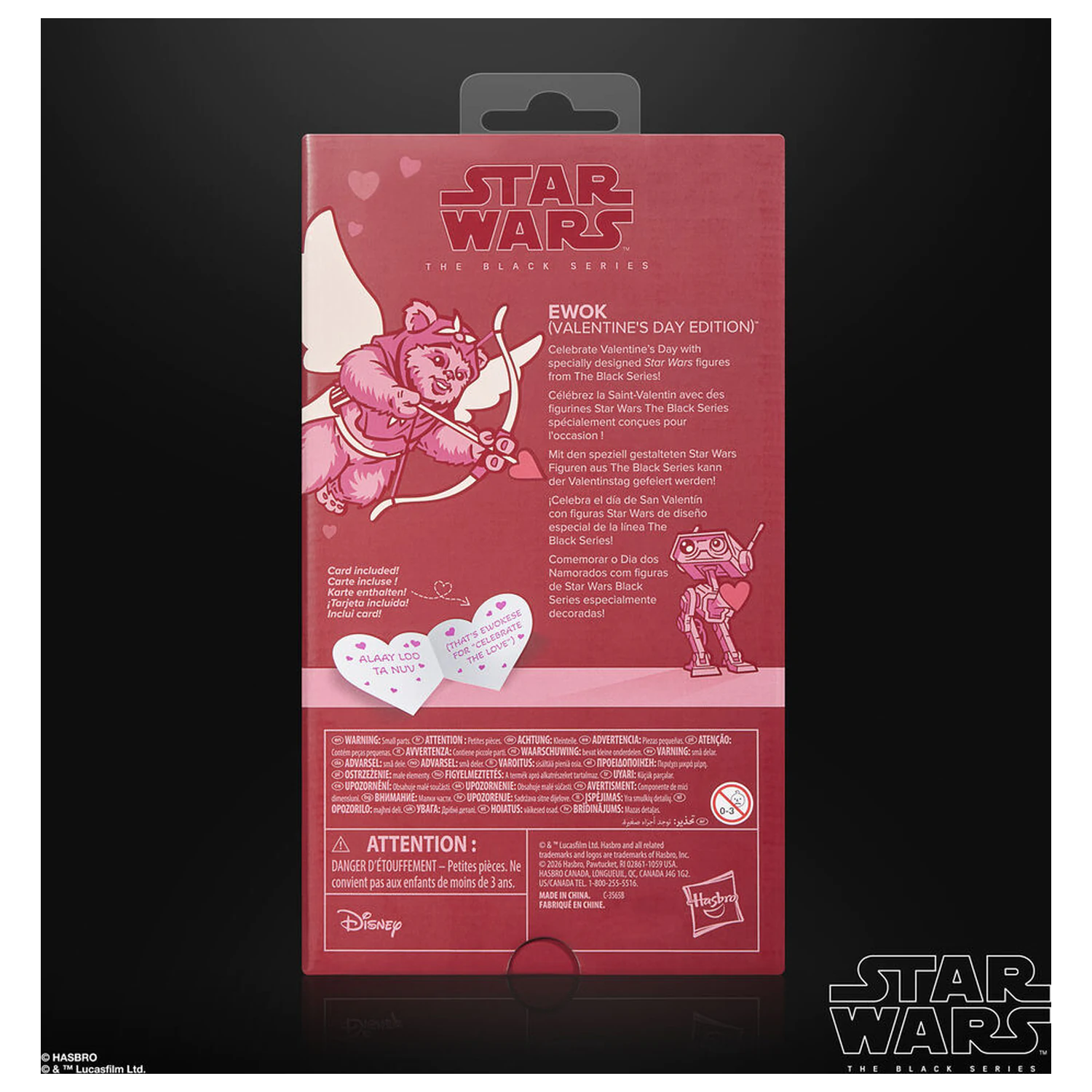 Star Wars Ewok Valentine's Day Edition Figur Produktfoto