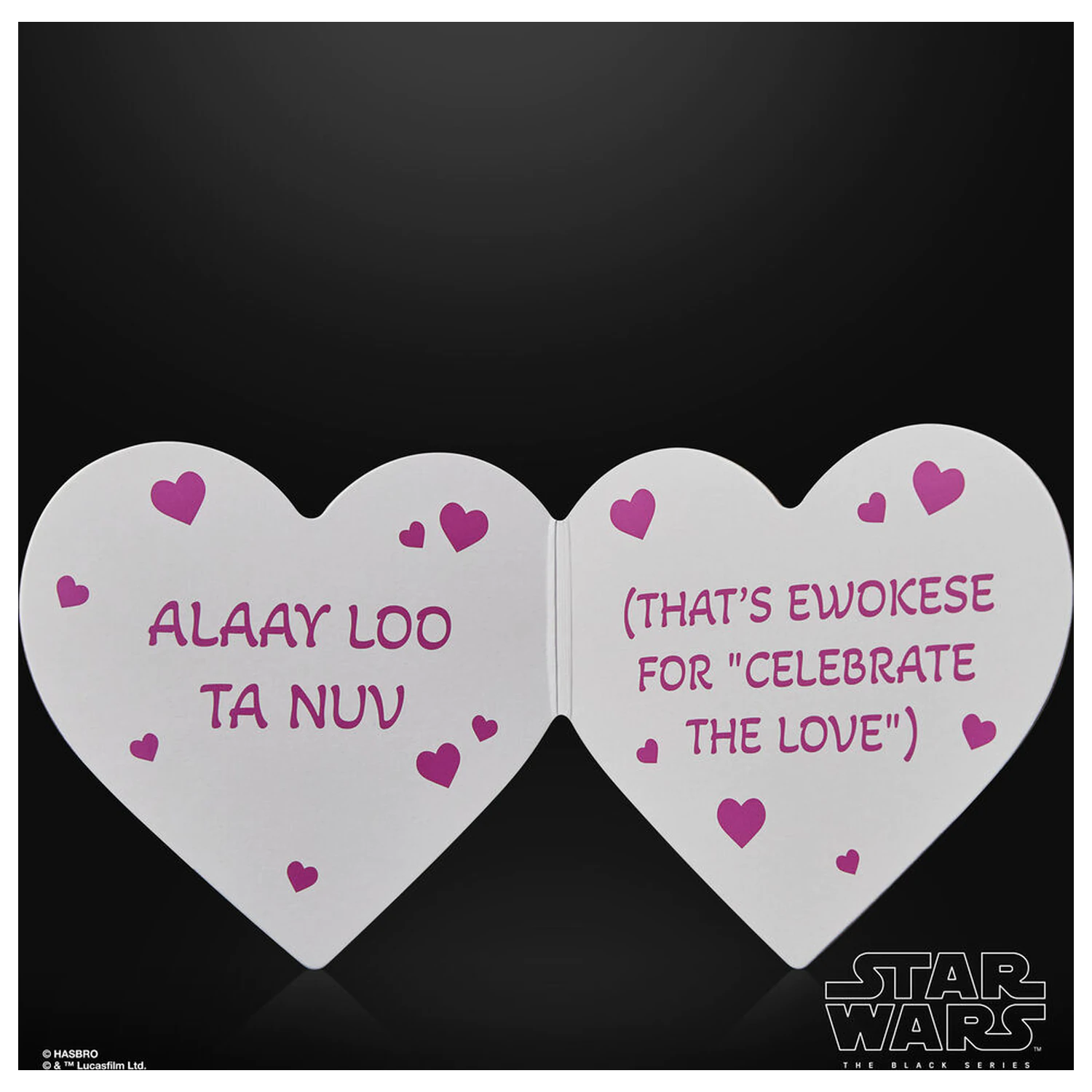 Star Wars Ewok Valentine's Day Edition Figur Produktfoto