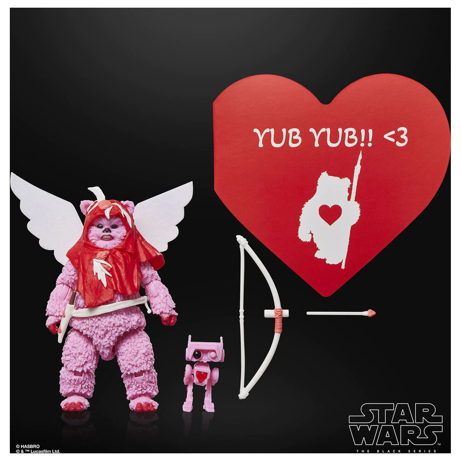 Star Wars Ewok Valentine's Day Edition Figur Produktfoto