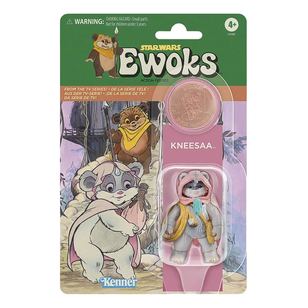 Star Wars: Ewoks Vintage Collection Actionfiguren Wicket W Warrick & Kneesaa 10 cm Produktfoto