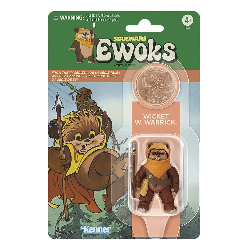 Star Wars: Ewoks Vintage Collection Actionfiguren Wicket W Warrick & Kneesaa 10 cm Produktfoto