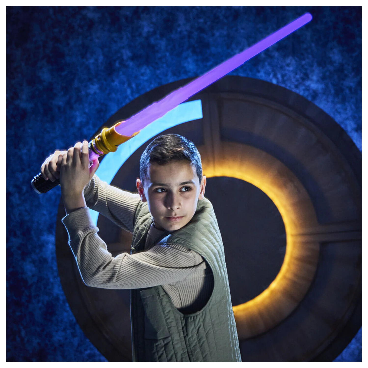 Star Wars Lightsaber mit Power Kristall Produktfoto