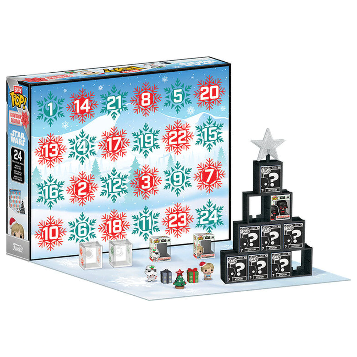 Funko Bitty Pop Adventskalender Star Wars Produktfoto