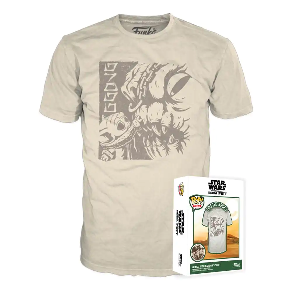 Star Wars Boxed Tee T-Shirt Grogu w/Rancor Produktfoto