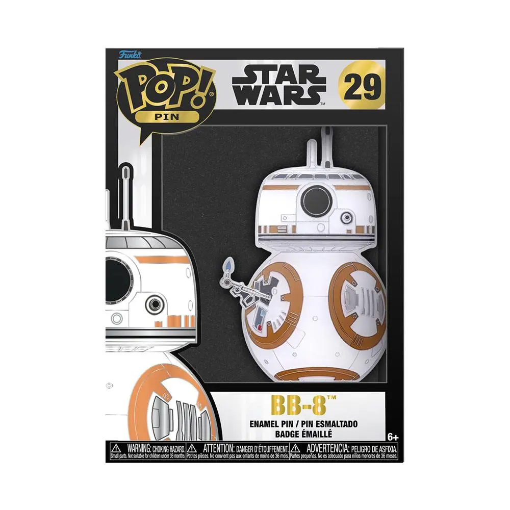 Star Wars POP! Pin Ansteck-Pin BB-8 10 cm Produktfoto
