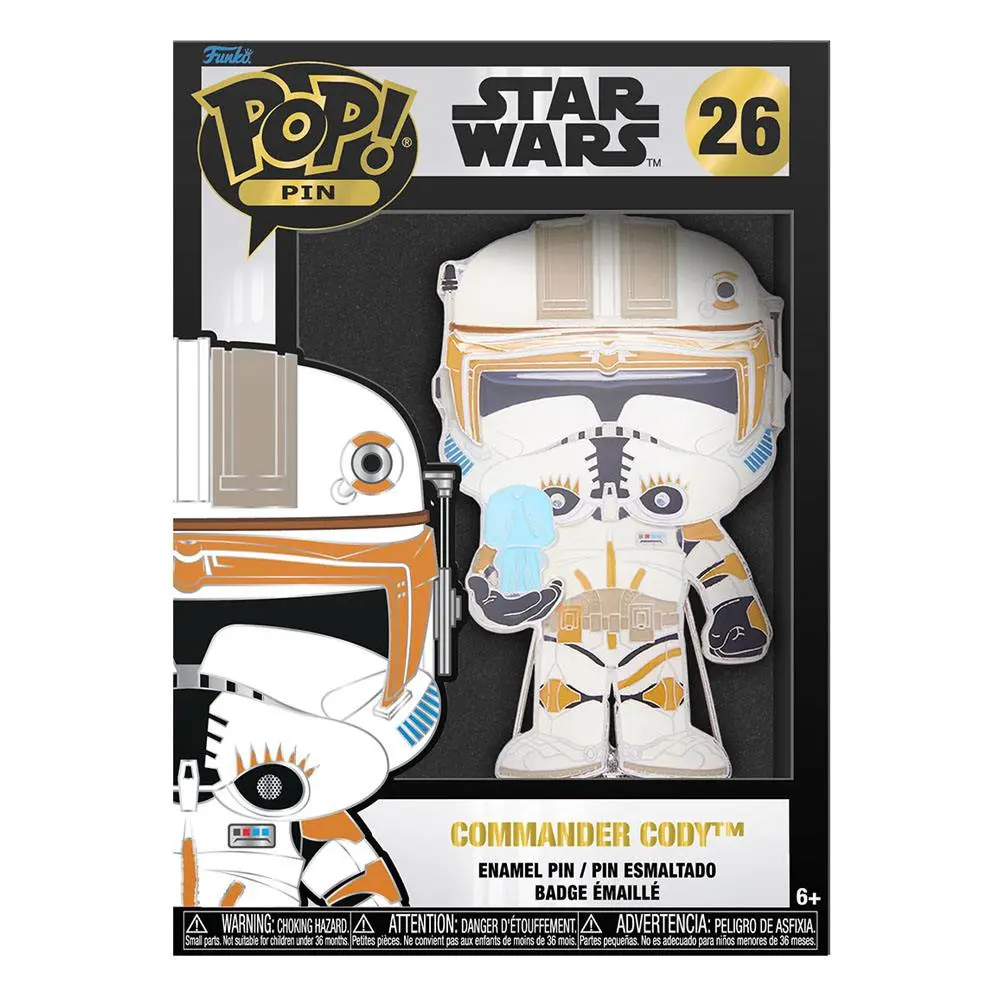 Star Wars POP! Pin Ansteck-Pin Commander Cody 10 cm termékfotó