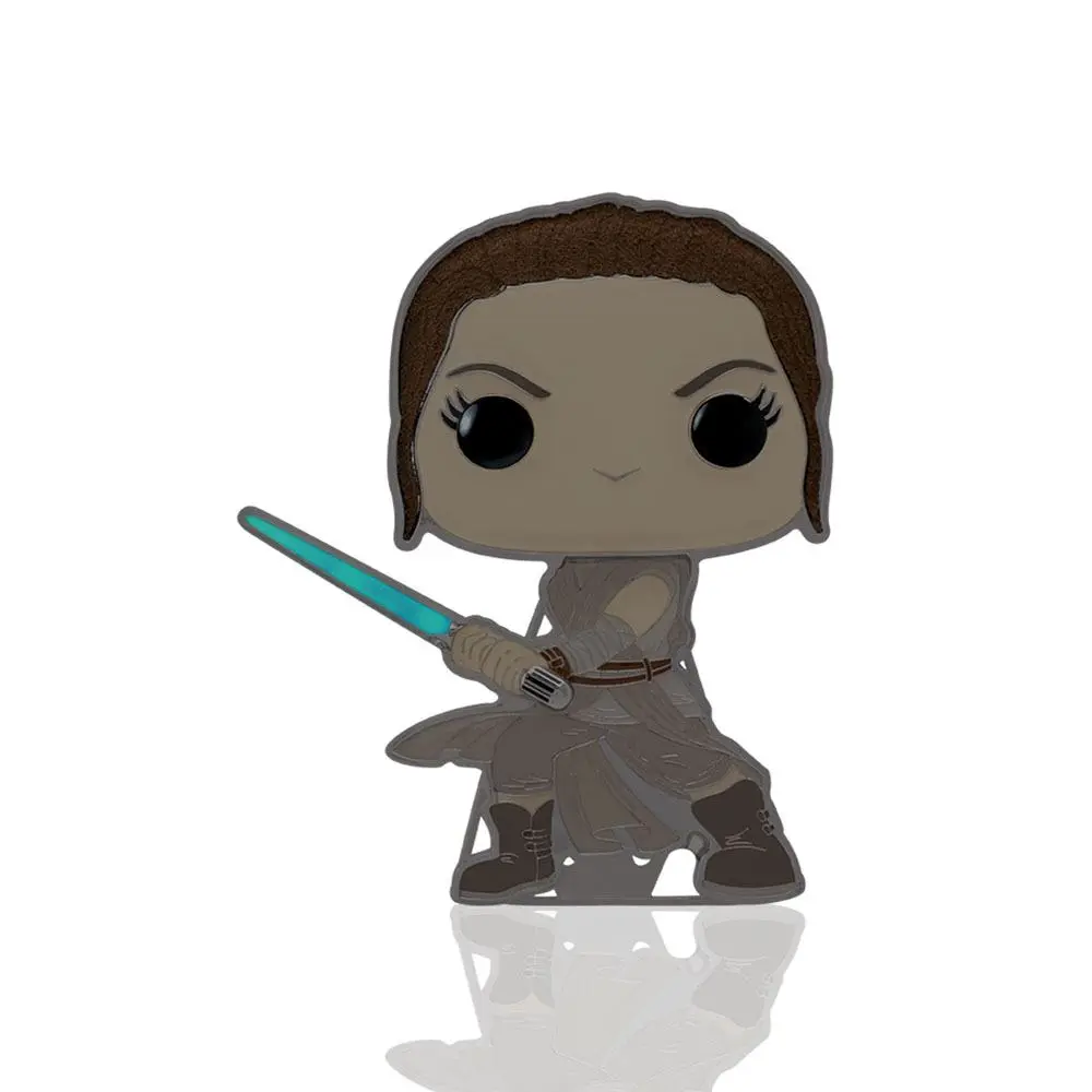 Star Wars POP! Pin Ansteck-Pin Rey 10 cm Produktfoto